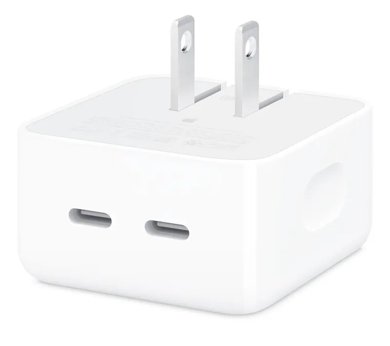 35W Dual USB-C Port Compact Power Adapter