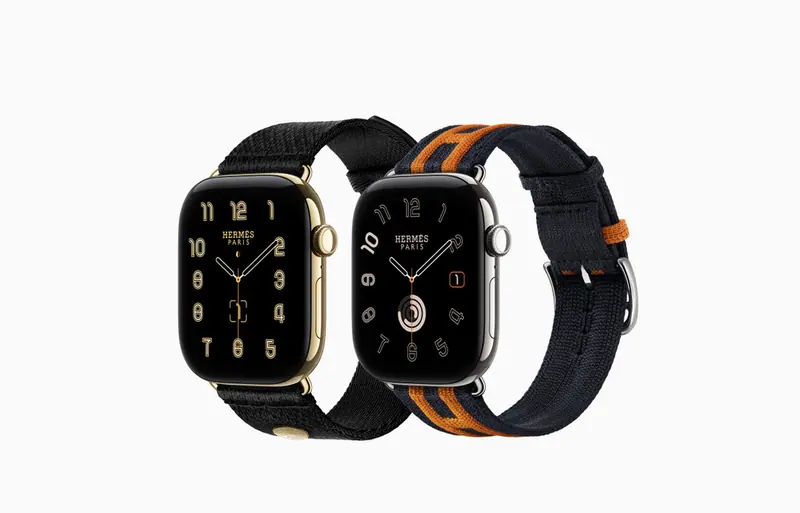 Apple Watch Hermès Series 12 GPS + Cellular 46mm Titanium Case