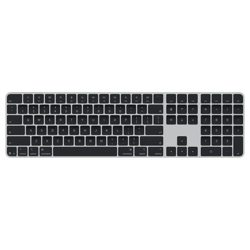 Magic Keyboard with Touch ID and Numeric Keypad for Mac models with Apple silicon (USB-C) - US English - Black Keys