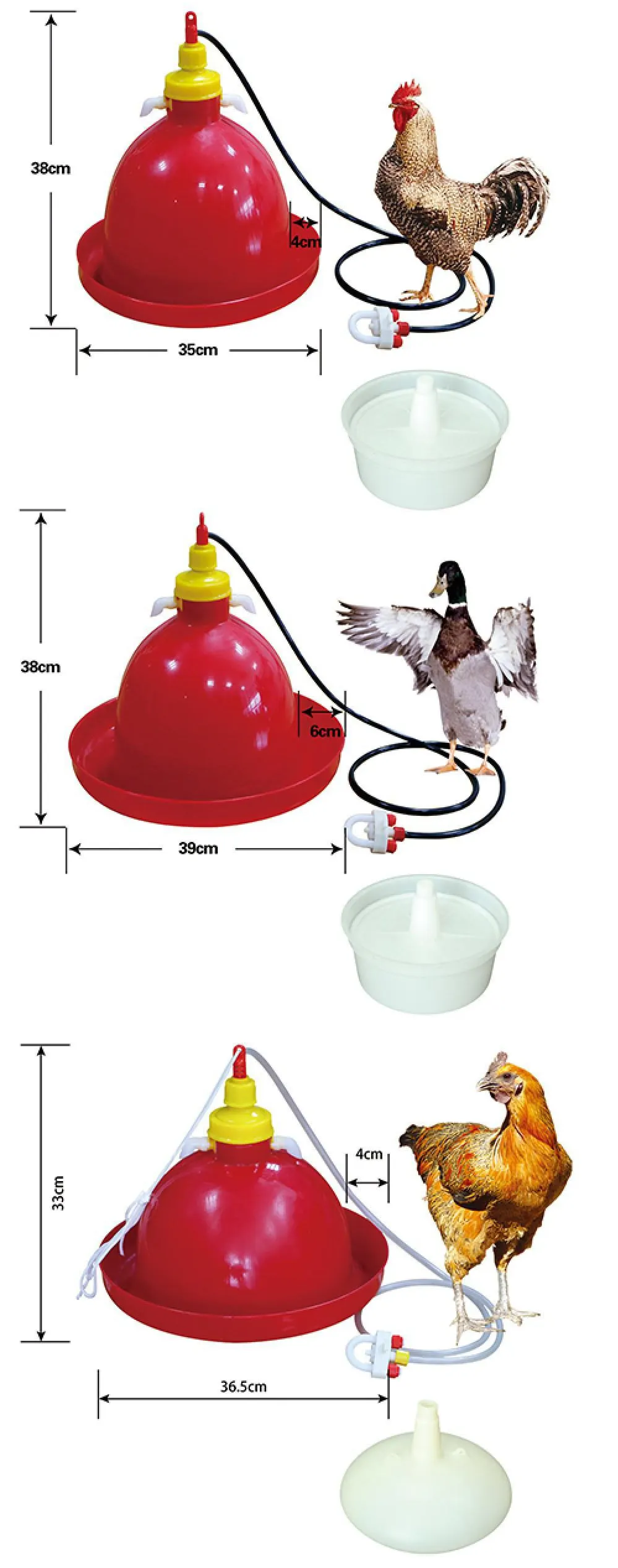 BOJAY Plasson Automatic Drinkers (DP01, DP02, DP03, DT18, DT19, DT20)