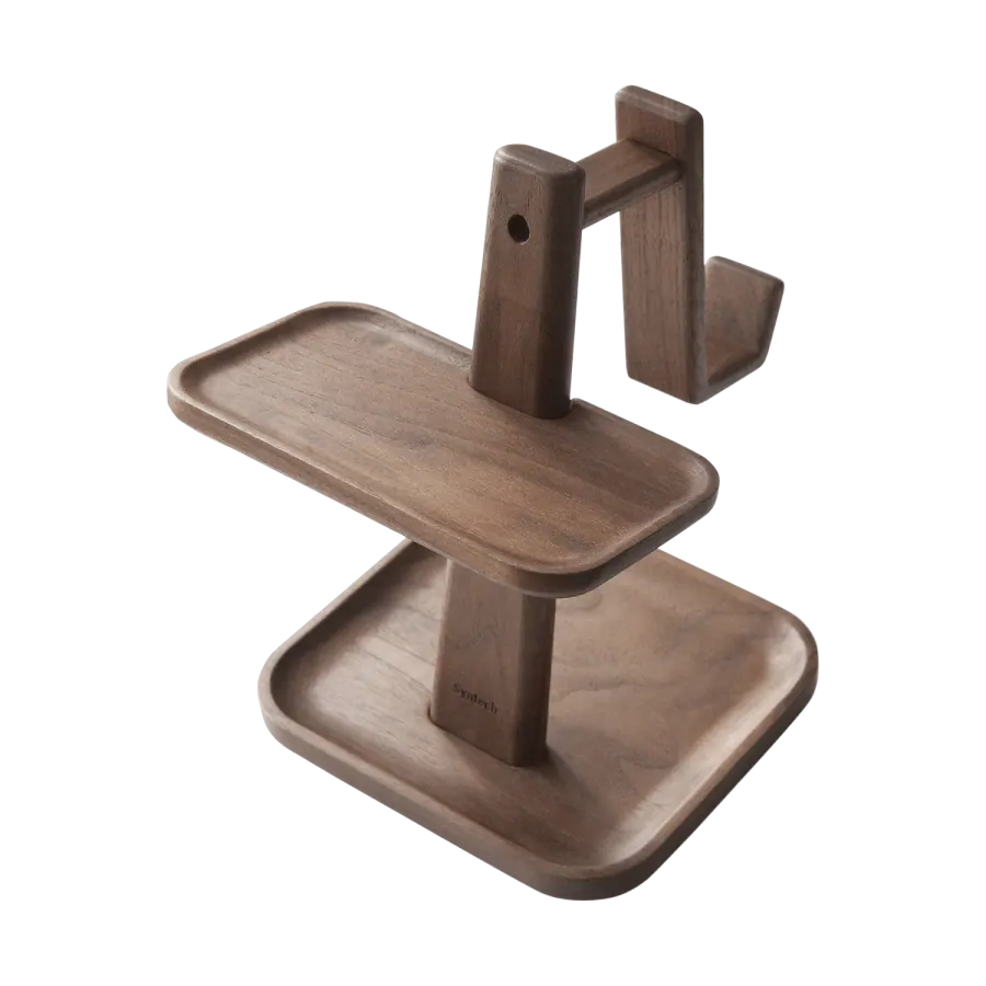 Syntech MR Walnut Stand