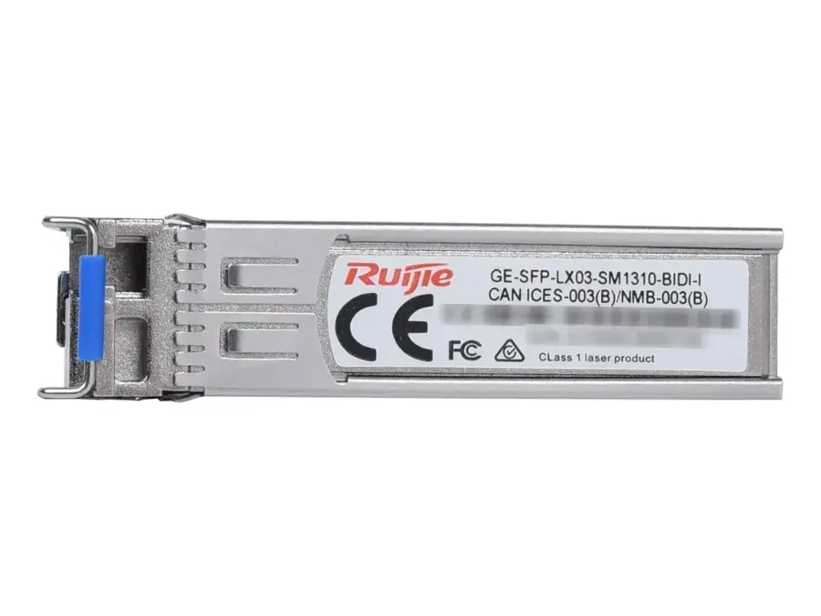 GE-SFP-LX03-SM1310-BIDI-I 1000BASE-LX SFP 1310nm-TX/1550nm-RX 3-km DDM Simplex LC SMF Transceiver Module