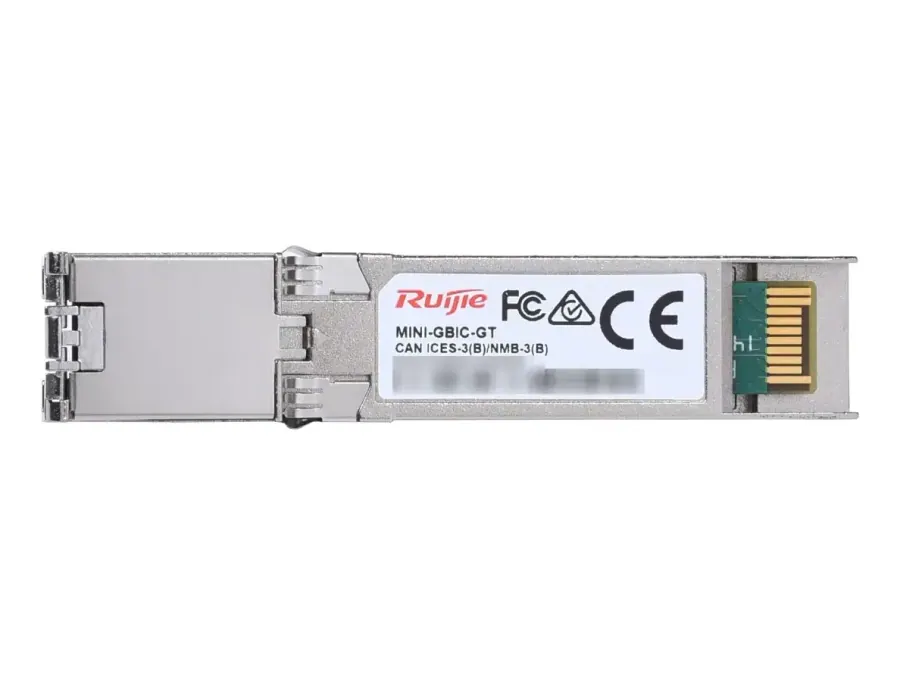 Mini-GBIC-GT 1000BASE-T SFP Copper RJ45 100-m Transceiver Module