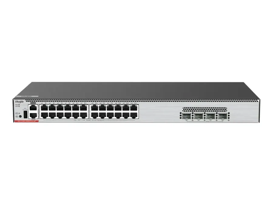 RG-CS86-24MG4VS-UP 24-Port Multi-GE Switch with Cloud Management, Full 1GE/2.5GE/5GE Access with PoE++