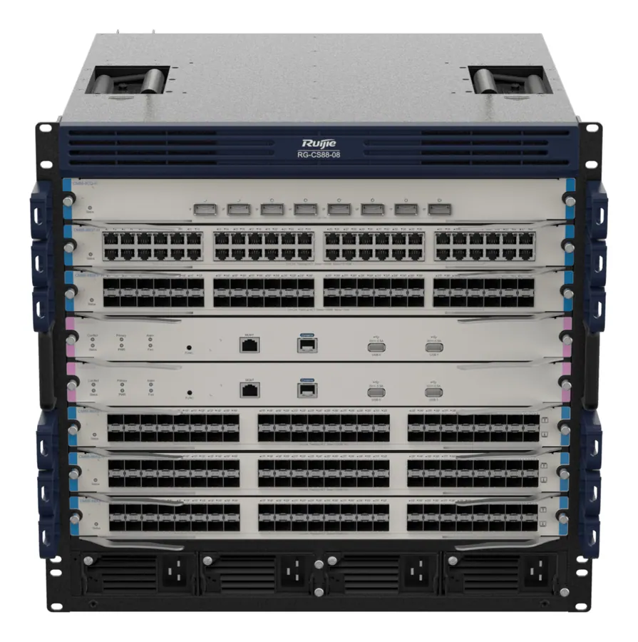 RG-CS88-08 Ruijie 10 RU Modular High-Performance Core Switch with Cloud Management