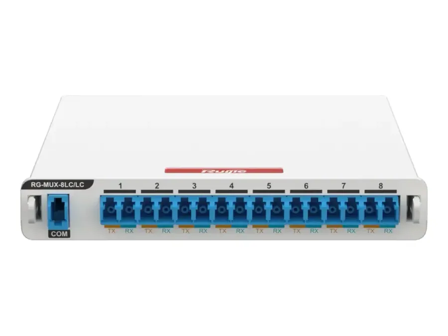 RG-MUX-8LC/LC All-Optical Modular 8-Port Transparent Distribution Device