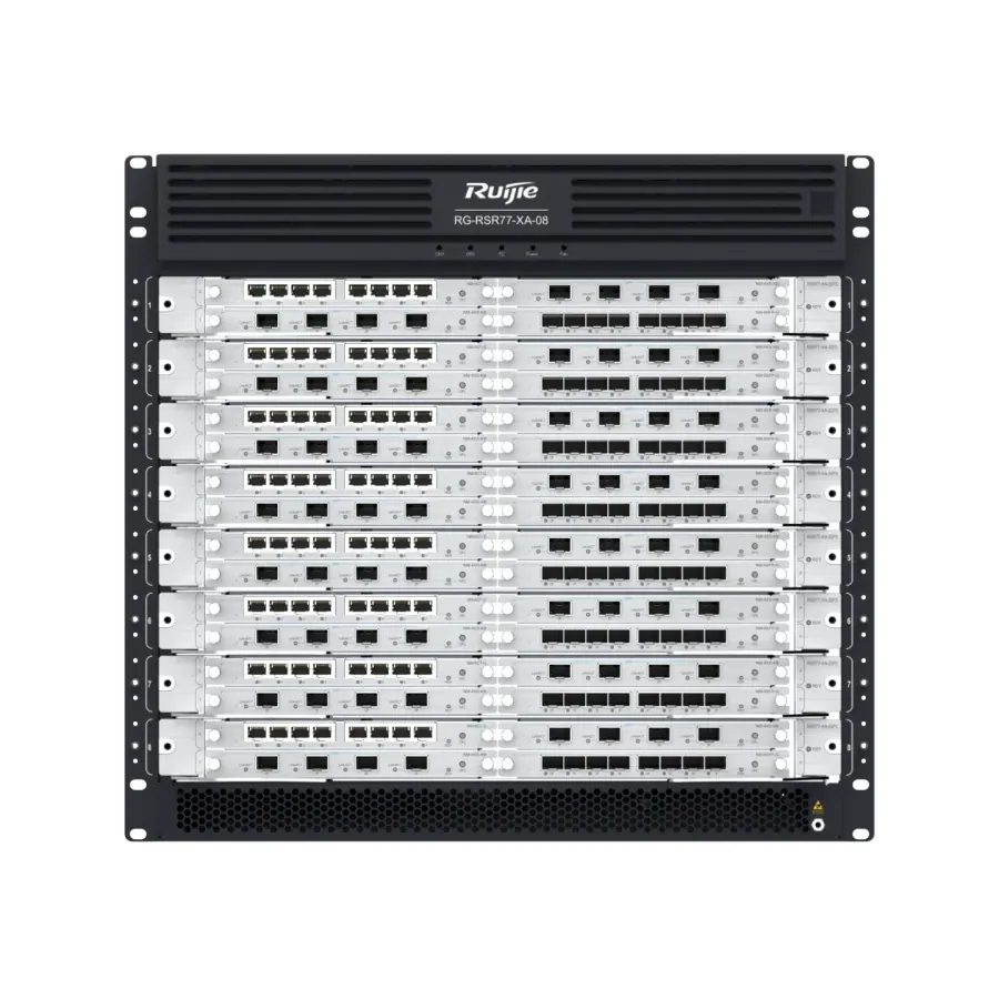RG-RSR77-XA-08 10 RU Multiservice Core Modular Router