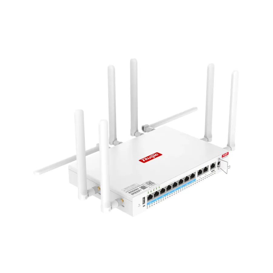 RG-RSR830W-P 10-Port Mobile Router, Supporting PoE and Wi-Fi 6