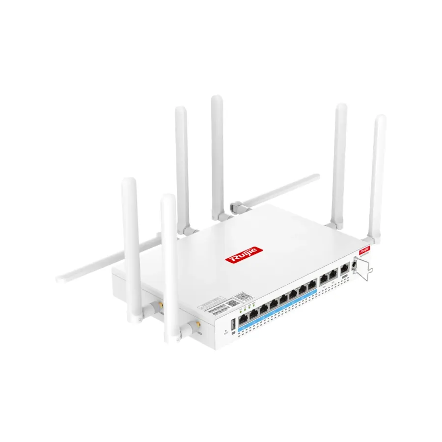 RG-RSR830W 10-Port Mobile Router, Supporting Wi-Fi 6