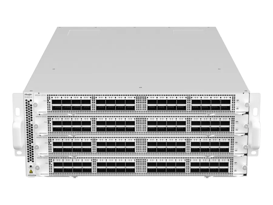 RG-S6920-4C Next-Generation Data Center 100GE Switch with 100GE/400GE Line Cards