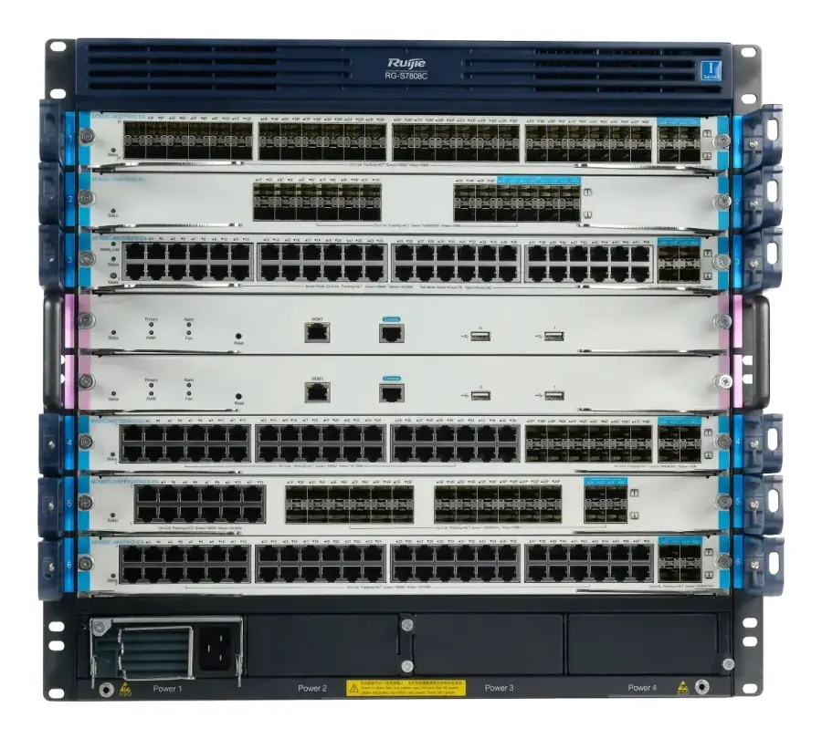 RG-S7808C 10 RU Modular Campus Core Switch