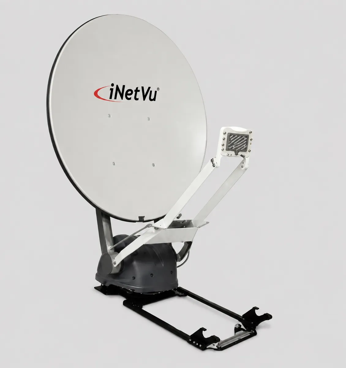 C-COM iNetVu Ka-1200+V 1.2 m auto-deploy Ka-band driveaway VSAT antenna for ViaSat / KA-SAT (Exede and Tooway)