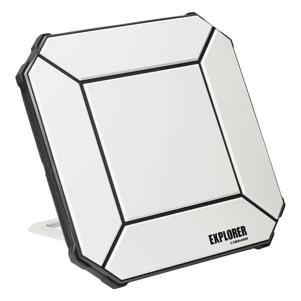 Cobham SATCOM EXPLORER 510 BGAN Terminal, ultra-portable Inmarsat Class 2, up to 464 kbps, IP66, 1.4 kg with battery