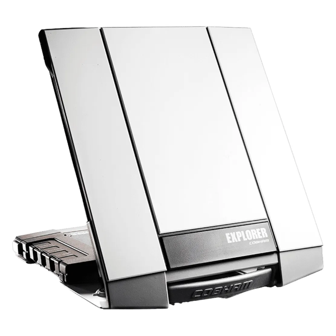 Cobham SATCOM EXPLORER 710 BGAN Terminal, Inmarsat Class 1 HDR streaming up to 650 kbps, bonding over 1 Mbps, 3.5 kg
