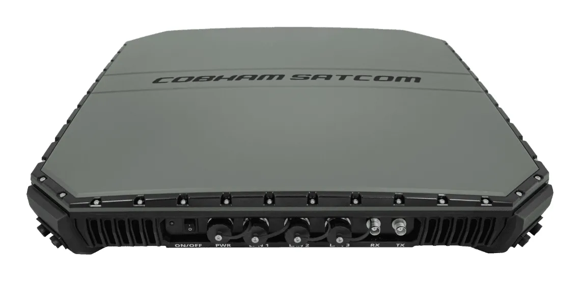 Flat Panel Medium AESA Ka-band Multi-orbit Flat-Panel Antenna (50 x 60 x 8 cm, under 12 kg)