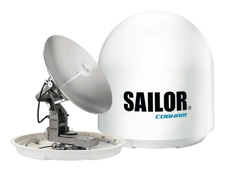 SAILOR 100 XTR TVRO 103 cm 3-axis Stabilised Maritime Satellite TV Antenna