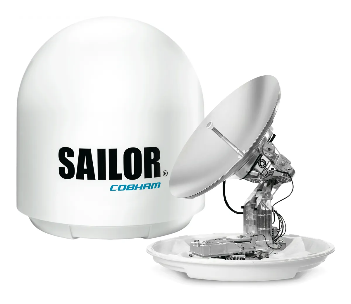 SAILOR 1000 XTR 103 cm 3-axis Stabilised Maritime VSAT Antenna (Ku, Ka, Ka Viasat or GX-R2)