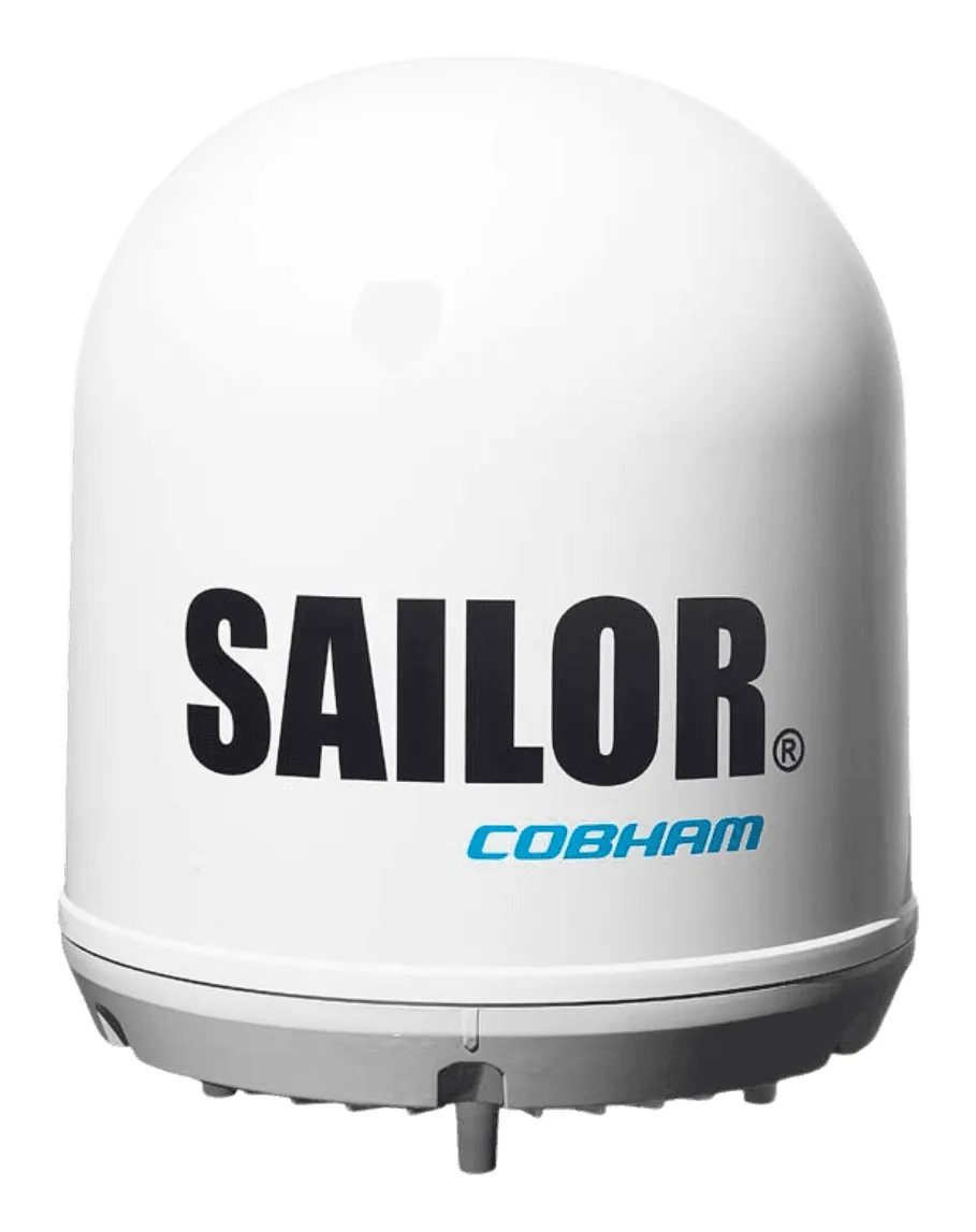 SAILOR 250 FleetBroadband Inmarsat Maritime Terminal (up to 284 kbps, 6 voice lines)