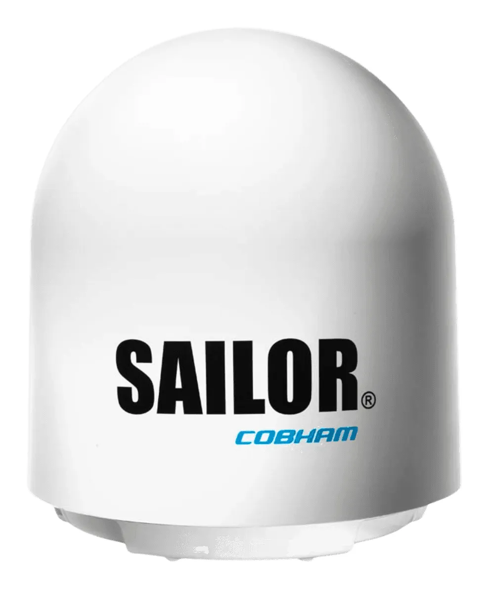 SAILOR 500 FleetBroadband Inmarsat Maritime Terminal (up to 432 kbps, 9 voice lines)