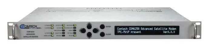 Comtech CDM-625A-EN Advanced Satellite Modem with AES Data Encryption for IP Traffic (18 kbps to 25 Mbps)