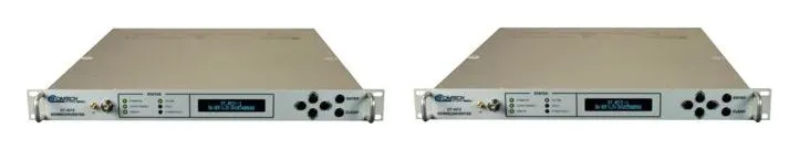 Comtech DT-4500 Series Down Converters (C-band or Ku-band to 52-88 or 104-176 MHz IF, 45 dB gain, 1RU)