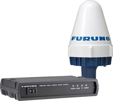 Furuno FELCOM19 Inmarsat MINI-C mobile earth station with SSAS and LRIT capability (IC-119 antenna, IC-219 black-box unit)