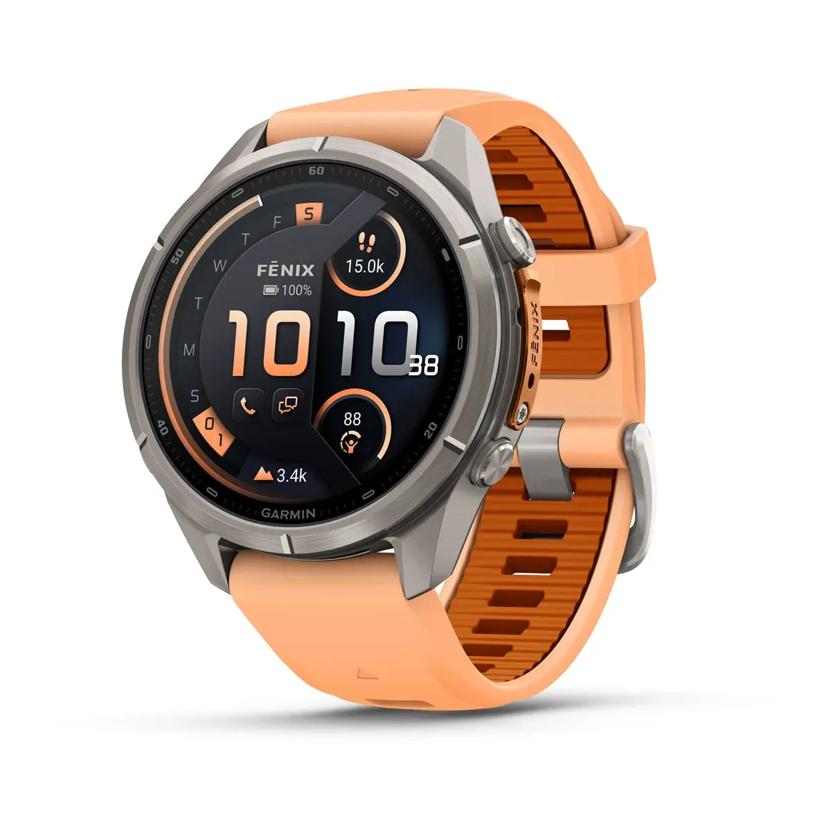 Garmin fenix 9 Pro inReach 43 mm Multisport GPS Smartwatch with Satellite and LTE Communication