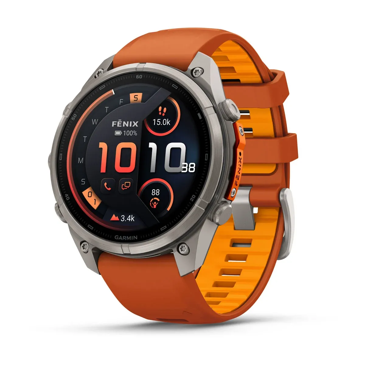 Garmin fenix 9 Pro inReach 47 mm Multisport GPS Smartwatch with Satellite and LTE Communication