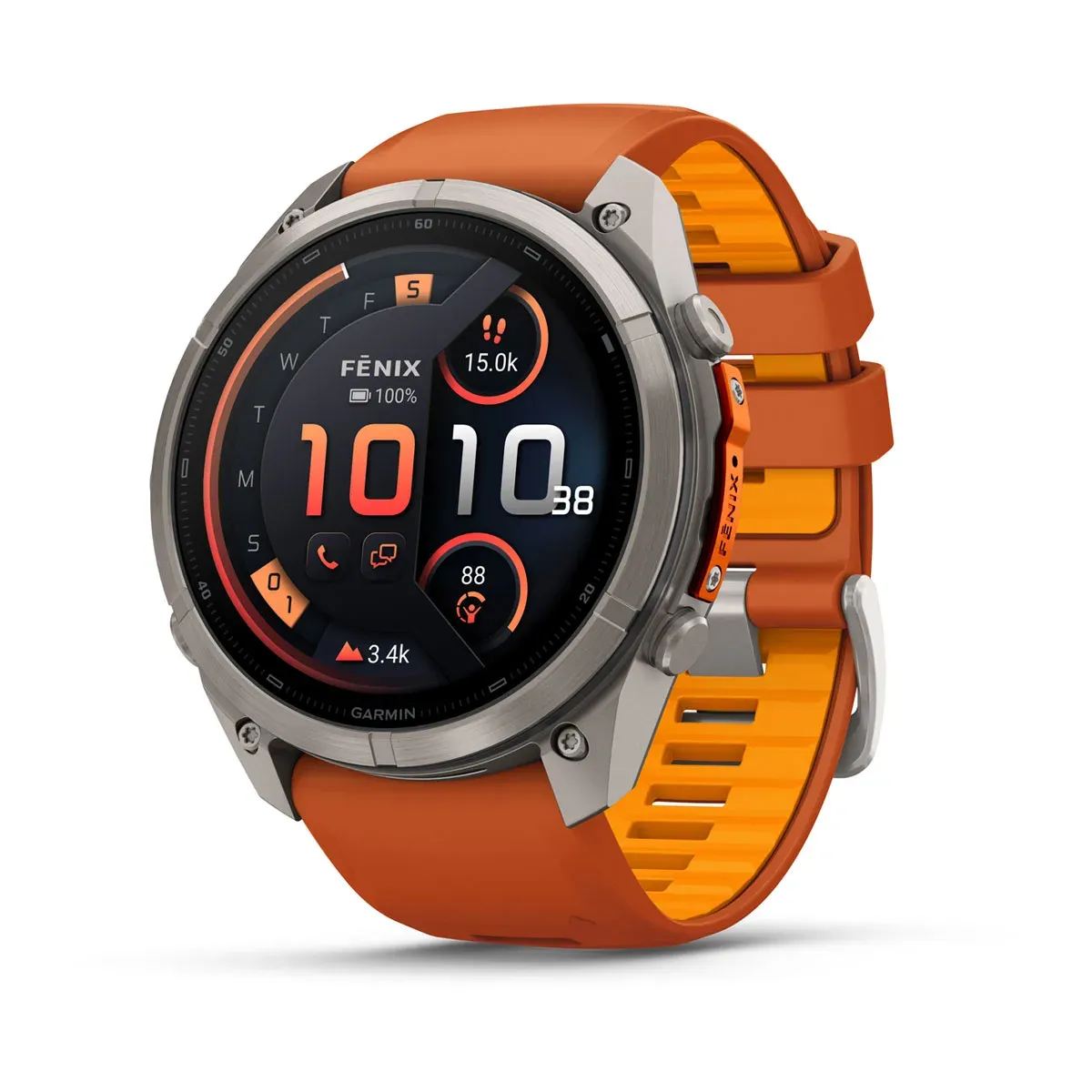 Garmin fenix 9 Pro inReach 51 mm Multisport GPS Smartwatch with Satellite and LTE Communication