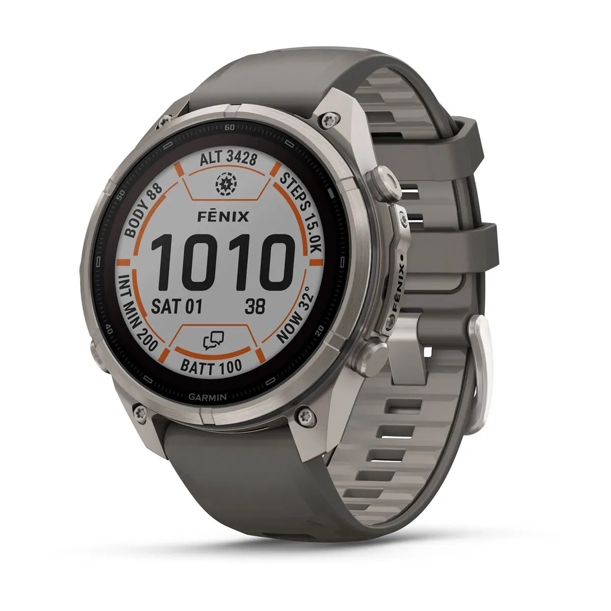Garmin fenix 9 Pro inReach Solar 47 mm Multisport GPS Smartwatch with Satellite and LTE Communication