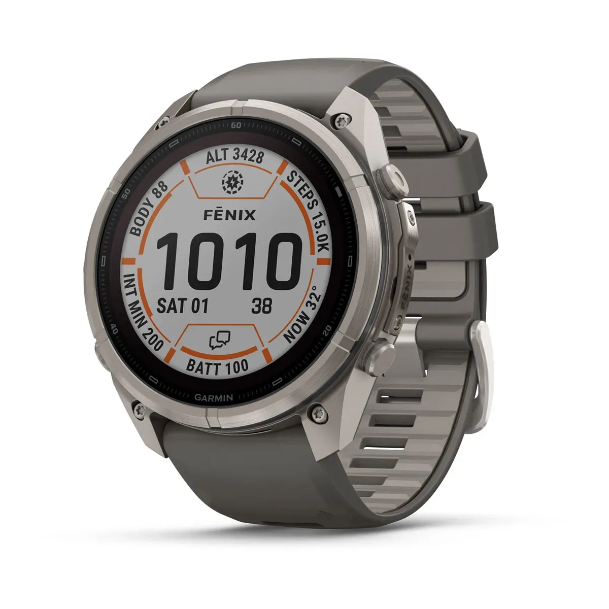 Garmin fenix 9 Pro inReach Solar 51 mm Multisport GPS Smartwatch with Satellite and LTE Communication