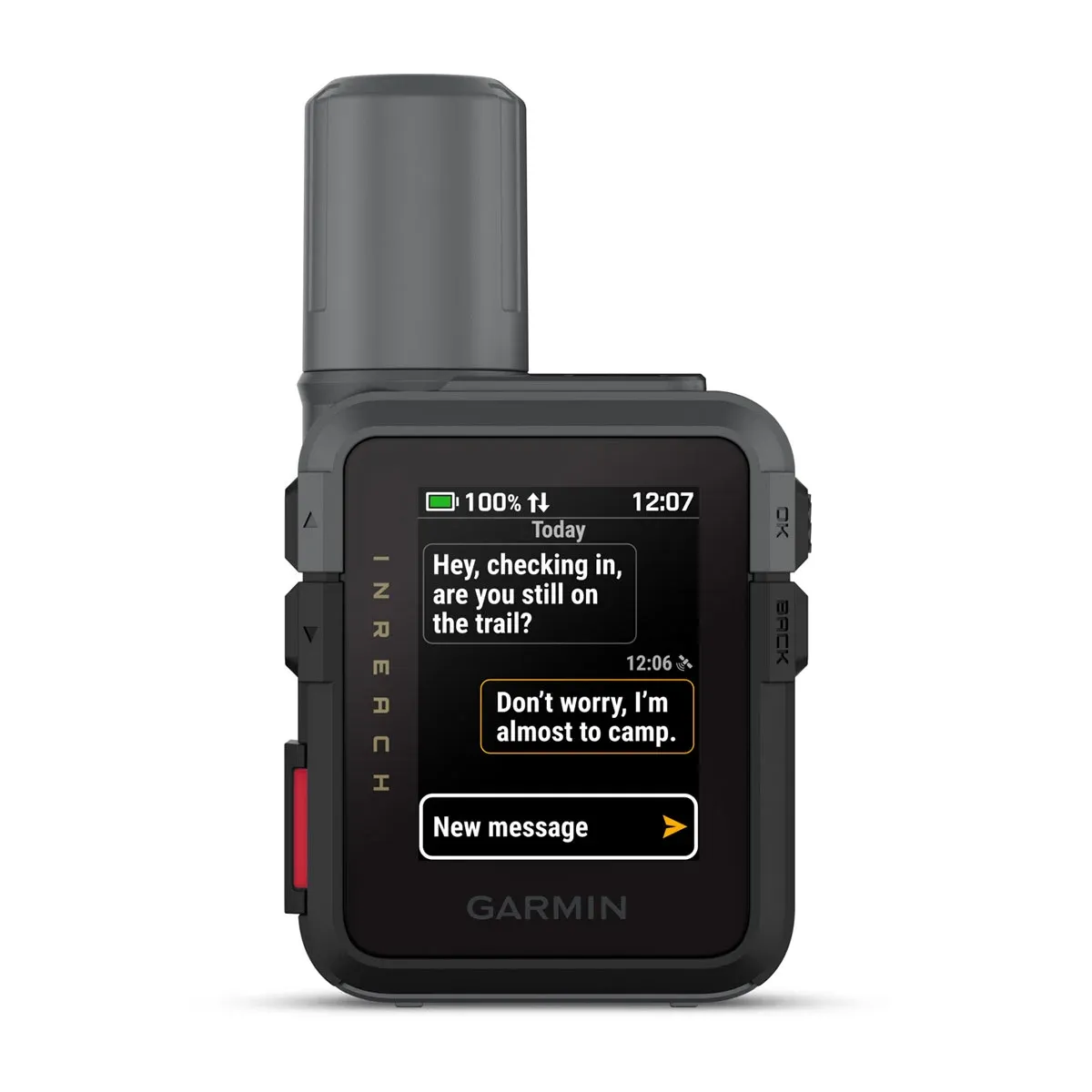 Garmin inReach Mini 3 Satellite Communicator (Iridium, color touchscreen, SOS)