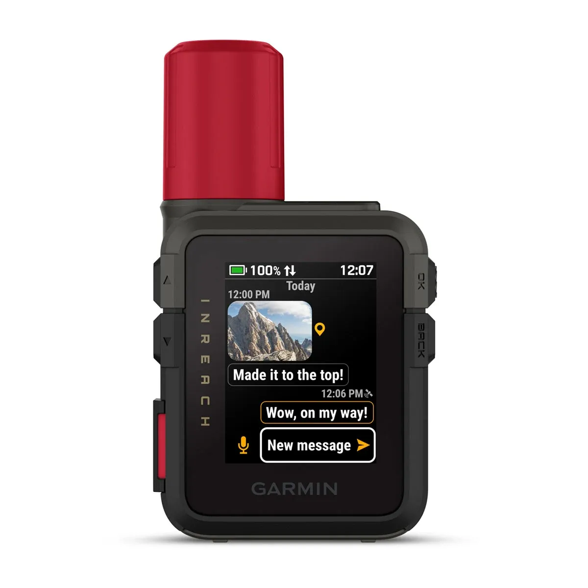 Garmin inReach Mini 3 Plus Satellite Communicator (Iridium, touchscreen, photo and voice messaging)