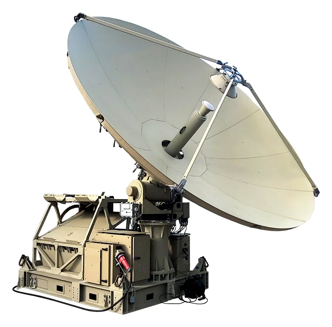 Gilat DataPath DKET 3421 4.2 m X-, Ku- and Ka-Band Single-Skid Transportable Earth Terminal and Network Hub (up to 32 modems, under 5,000 lb)