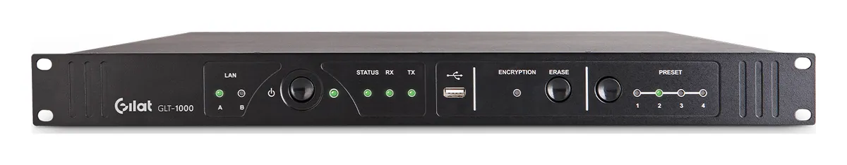 Gilat GLT 1000 Centrally Managed Satellite Modem (SCPC/MCPC, ASCM, 32 kbps to 80 Mbps, 1U)