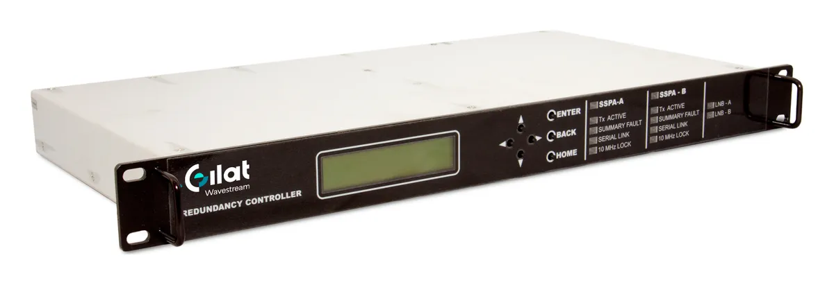 Gilat Wavestream Powerstream Redundancy Controller (1:1 amplifier switching, 1U rack-mount, Ethernet/SNMP, WD00-000)