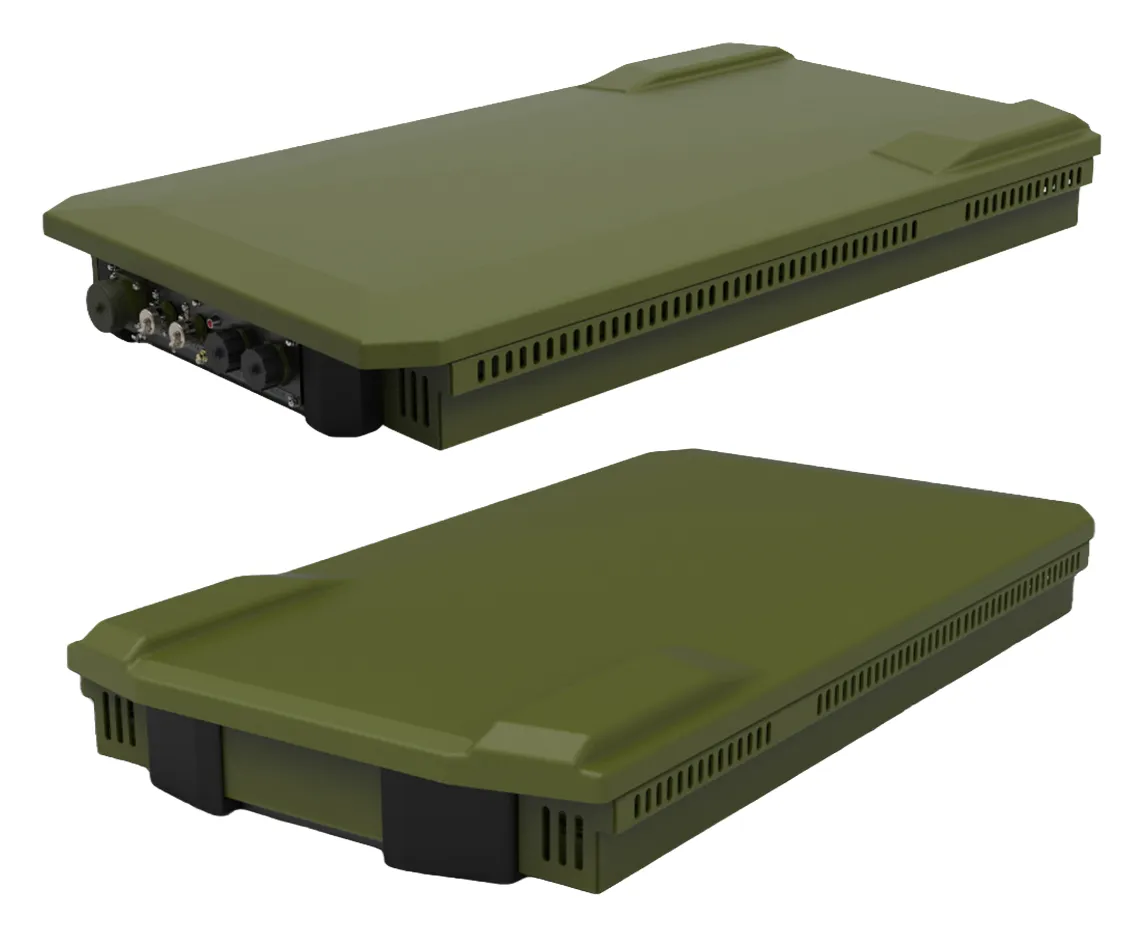 Requtech RESA L Ka Multi-Orbit Ka-Band Electronically Scanned Array Terminal, sold through Gilat (48 dBW EIRP, IP66, 27 kg)