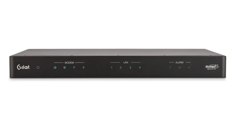 Gilat SkyEdge IV Capricorn Pro Rack-Mount VSAT (DVB-S2X, up to 250/75 Mbps, 4 x GbE)