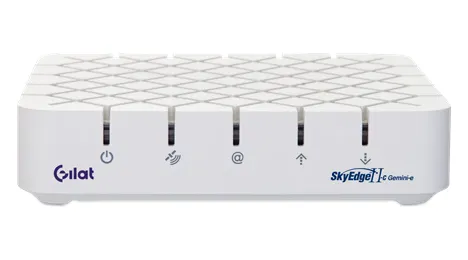 Gilat SkyEdge IV Gemini-e S2X Single-Port VSAT Router (DVB-S2X, up to 100/40 Mbps)