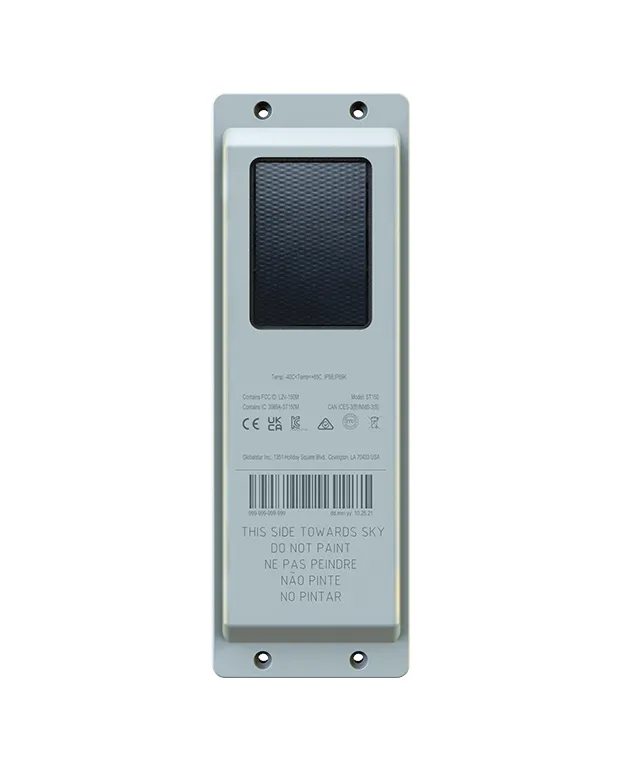 Globalstar Integrity 150 Solar-Powered Asset Tracker with Bluetooth Sensors and Edge Processing (IP68/69K, 402 g)