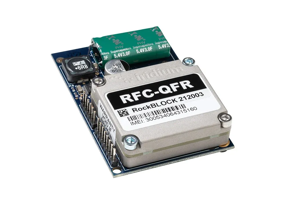 RockBLOCK 9602 Iridium SBD Satellite Modem (TTL UART, patch or SMA antenna)