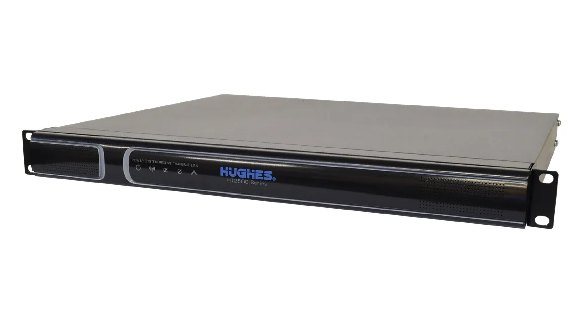 Hughes HT2524 Rack-Mount Satellite Router for Cellular Backhaul (1U, DVB-S2X, up to 200 Mbps, C/Ku/Ka-band)