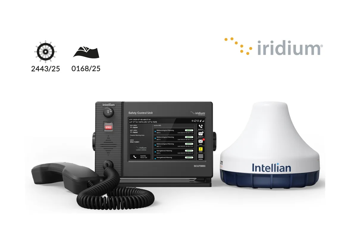 Intellian C100M GMDSS System, Iridium Certus GMDSS Safety Terminal