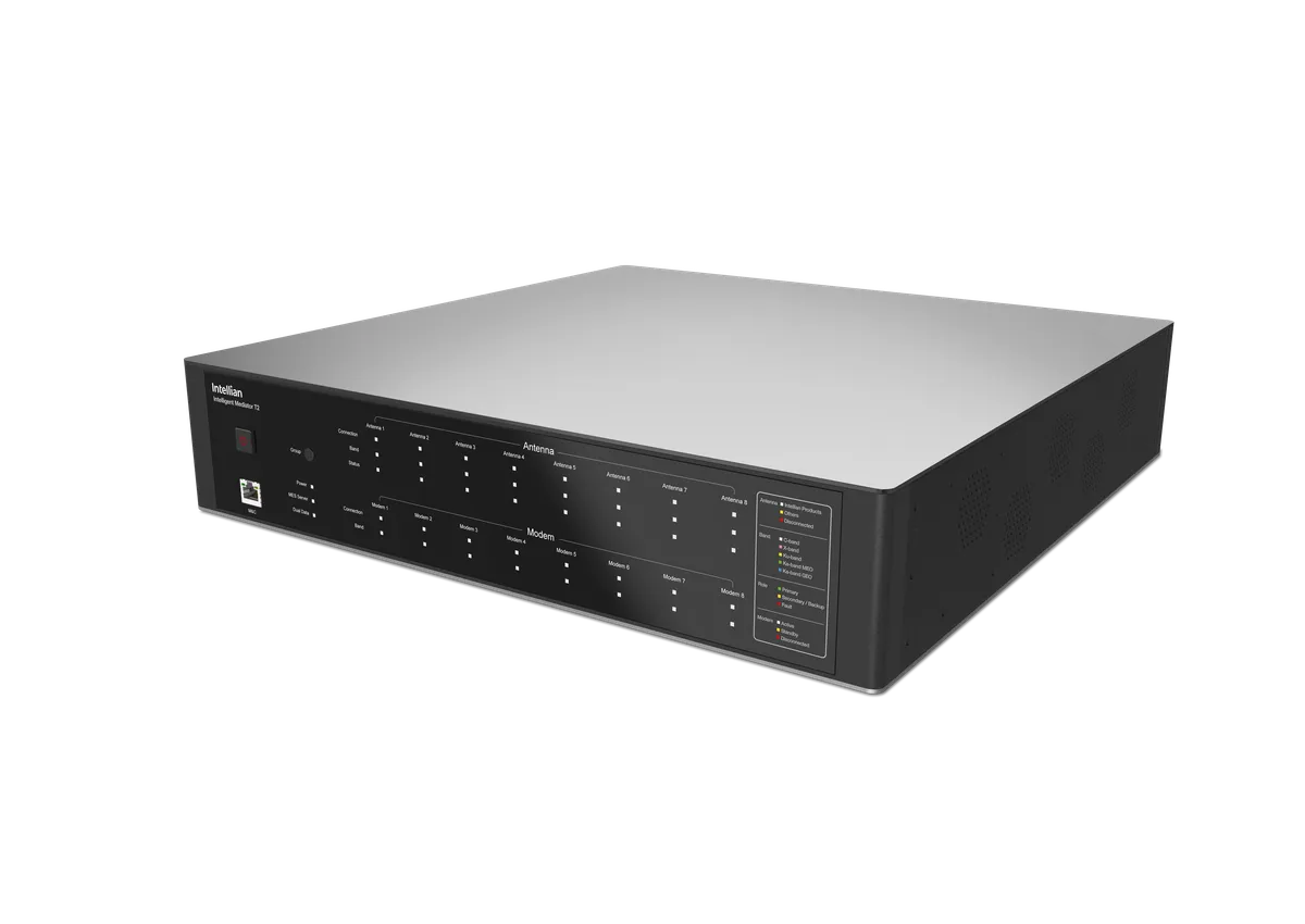Intellian Intelligent Mediator IM8 T2 Antenna and Modem Mediator (8 antennas, 8 modems)