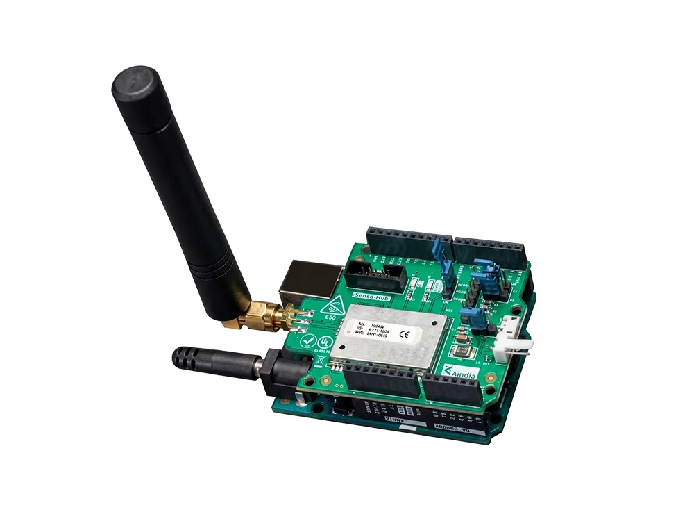 Kinéis KIM2 Shield Development Board (Arduino Uno and STM32 Nucleo compatible, USB, SMA antenna connector)