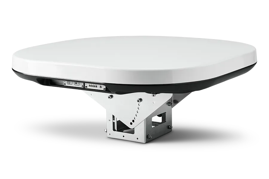 Kymeta u8 Fixed Mount for pole installation of u8 terminals (3 to 6 in poles, up to 45° tilt for GEO)