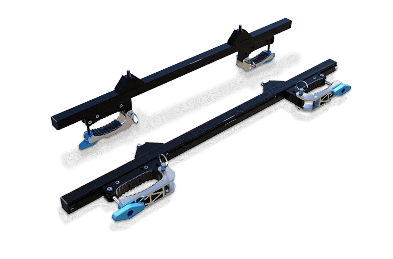 Kymeta u8 Vehicle Rack Mount kit for attaching u8 terminals to a vehicle roof rack