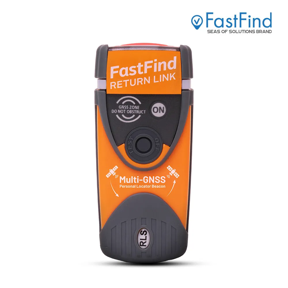 McMurdo FastFind Return Link PLB (406 MHz, GPS and Galileo, RLS blue-light confirmation)