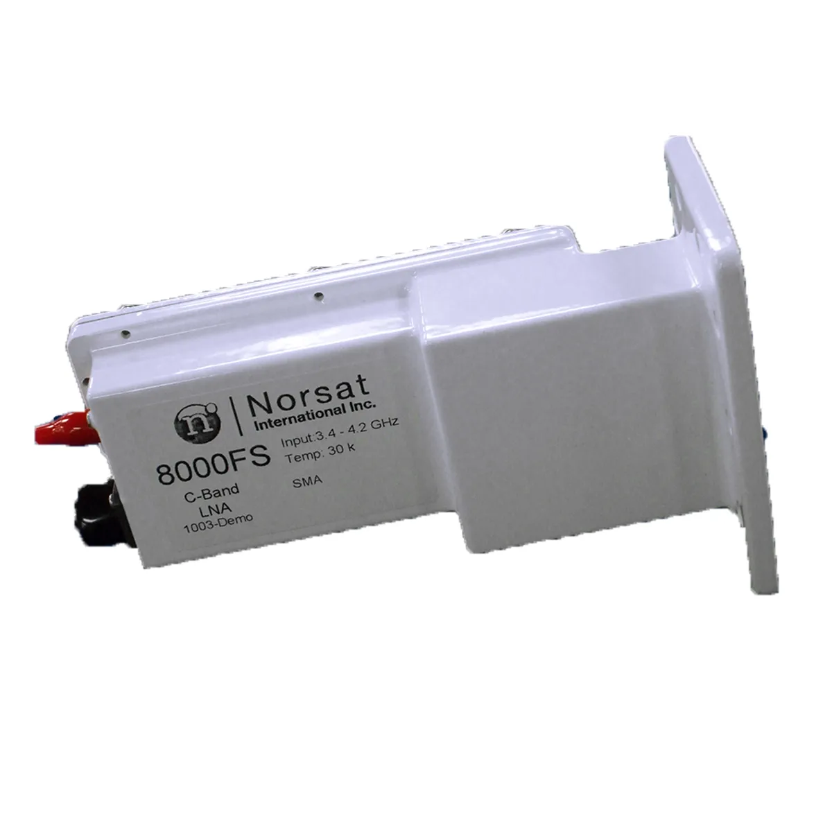Norsat 8000 Single-Band C-Band LNA, 3.40-4.20 GHz, 30 K maximum noise temperature, IP67