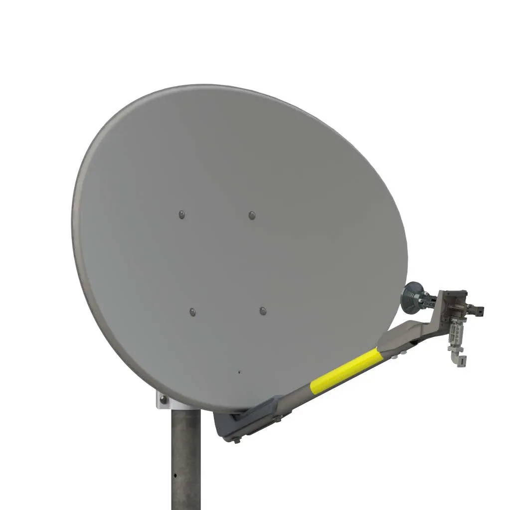 Skyware Global 0.74 m Ka and Ku-band Rx/Tx Class I Antenna (pressed steel offset reflector)